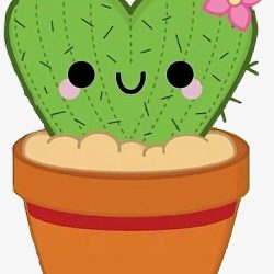 Cute Cactus Drawing Hand drawn Sketch