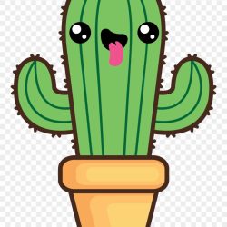 Cute Cactus Drawing Stunning Sketch