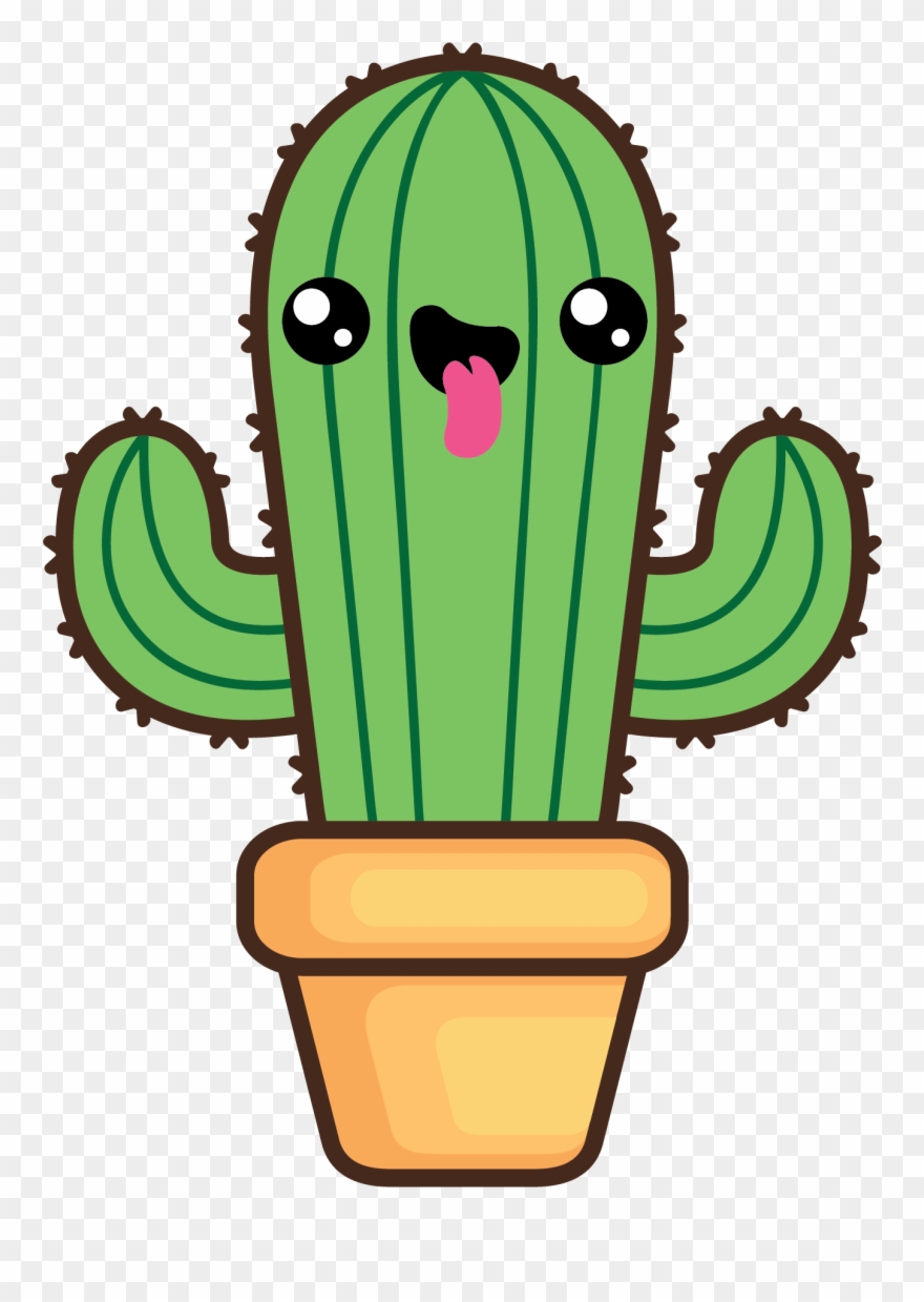 Cute Cactus Drawing Stunning Sketch