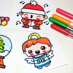 Cute Christmas Drawing Hand drawn Sketch