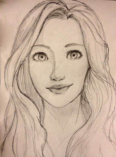 Cute Face Drawing Amazing Sketch
