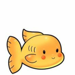 Cute Fish Drawing Creative Style