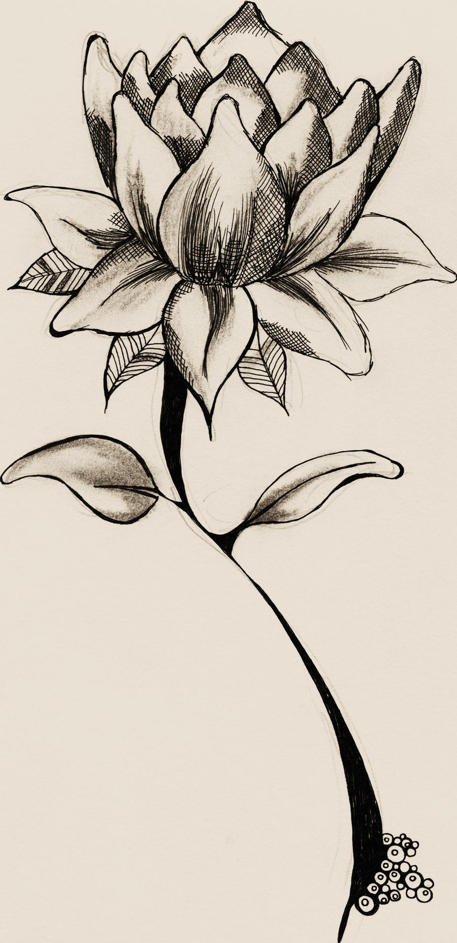 Cute Flower Drawing Creative Style