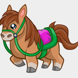 Cute Horse Drawing