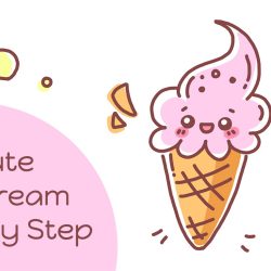 Cute Ice Cream Drawing