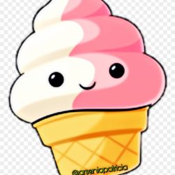 Cute Ice Cream Drawing Fine Art