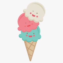 Cute Ice Cream Drawing Image