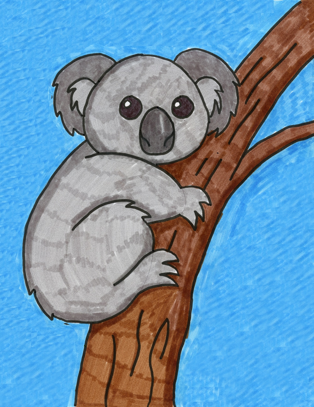 Cute Koala Drawing Hand drawn Sketch