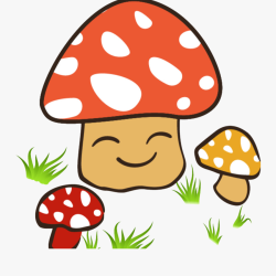 Cute Mushroom Drawing Artistic Sketching