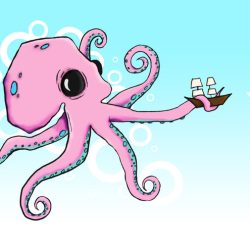 Cute Octopus Drawing Amazing Sketch