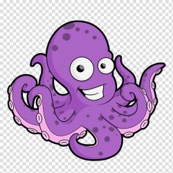 Cute Octopus Drawing Modern Sketch