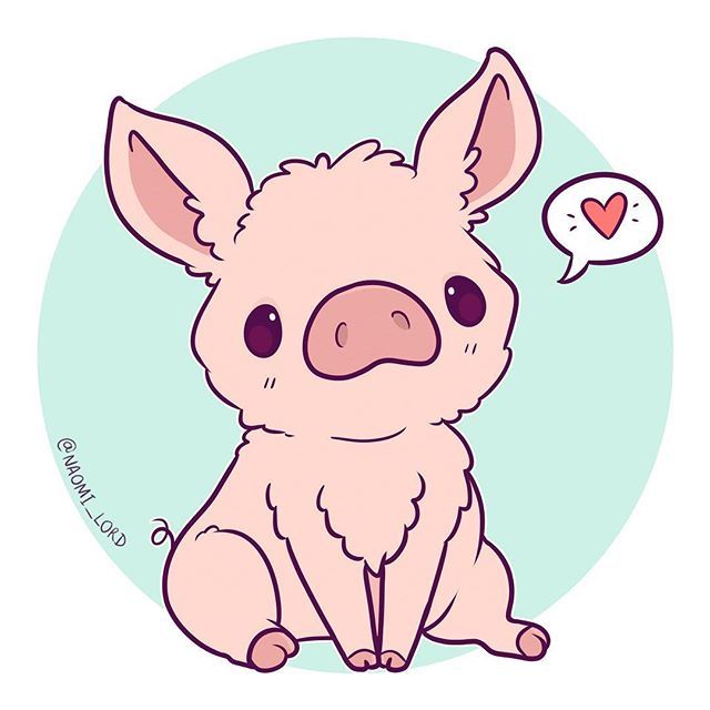 Cute Pig Drawing Amazing Sketch