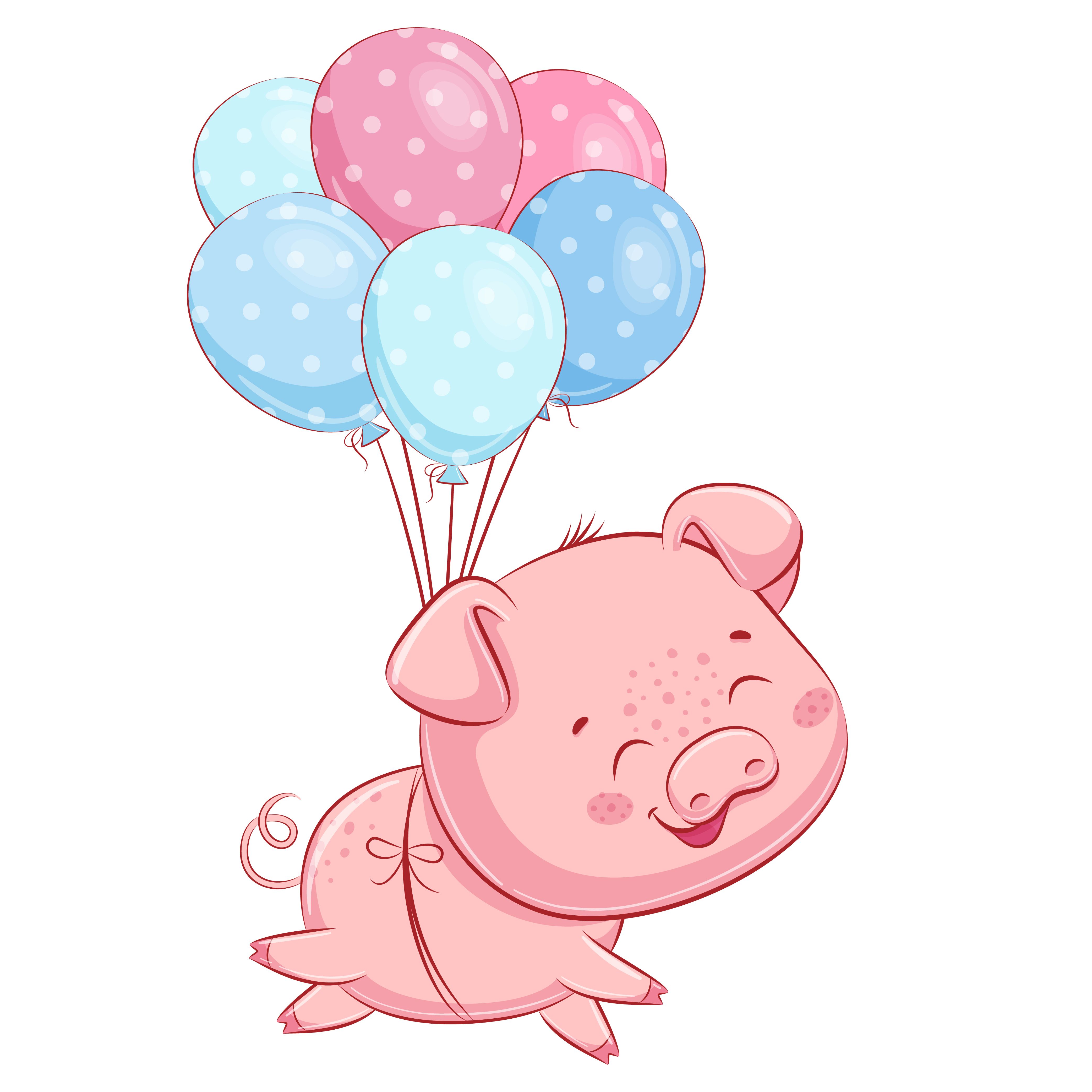 Cute Pig Drawing Realistic Sketch