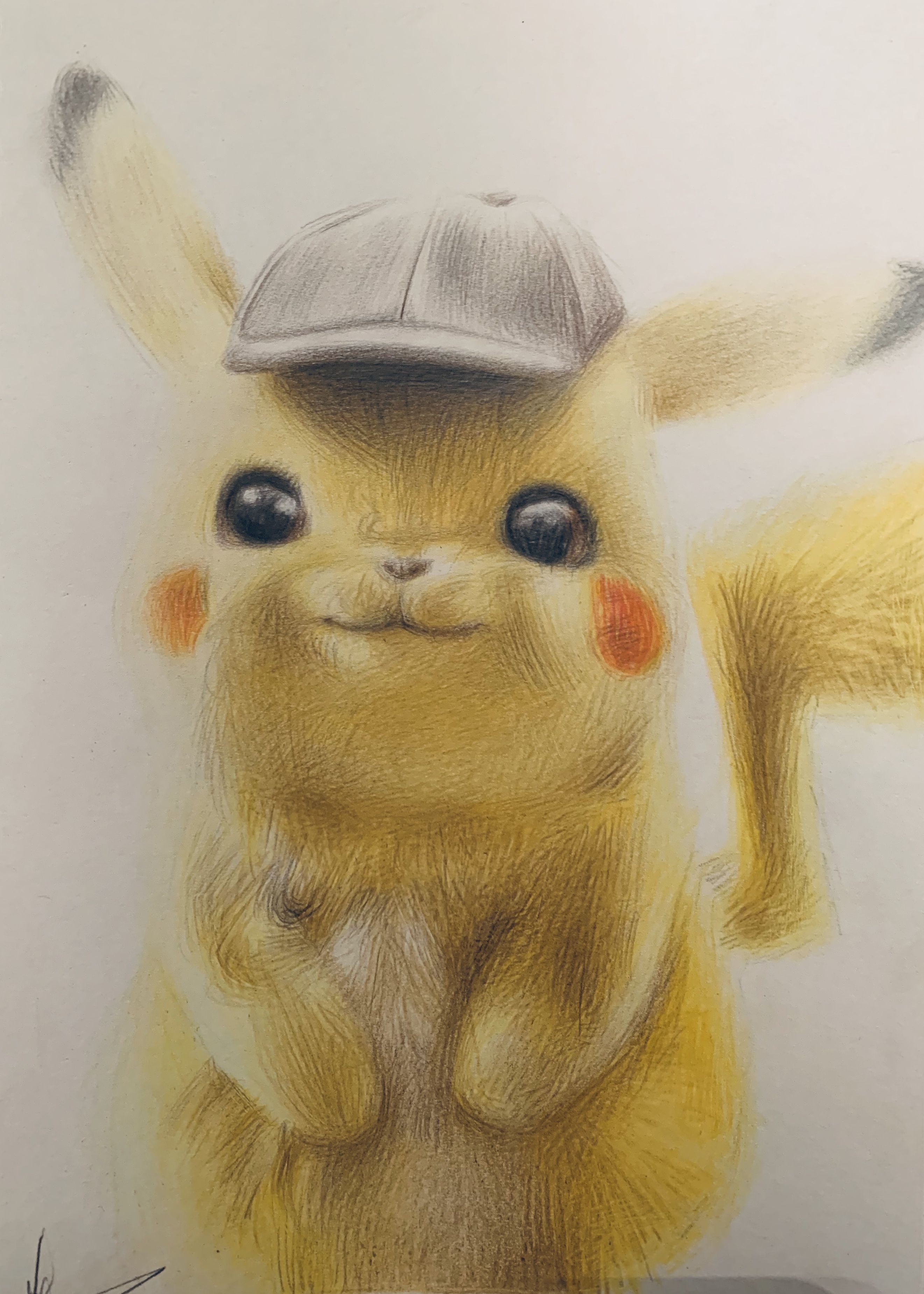 Cute Pikachu Drawing Amazing Sketch