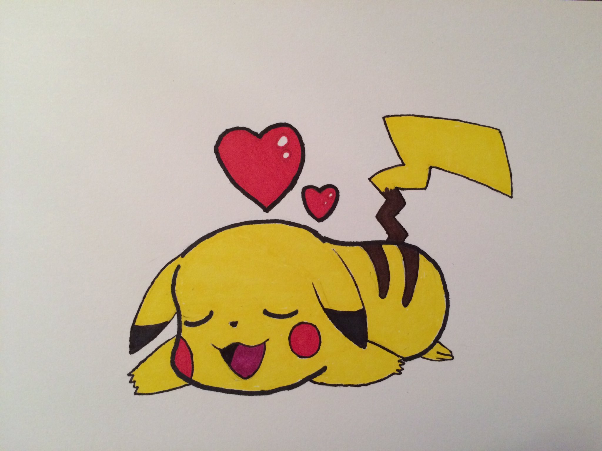 Cute Pikachu Drawing Stunning Sketch