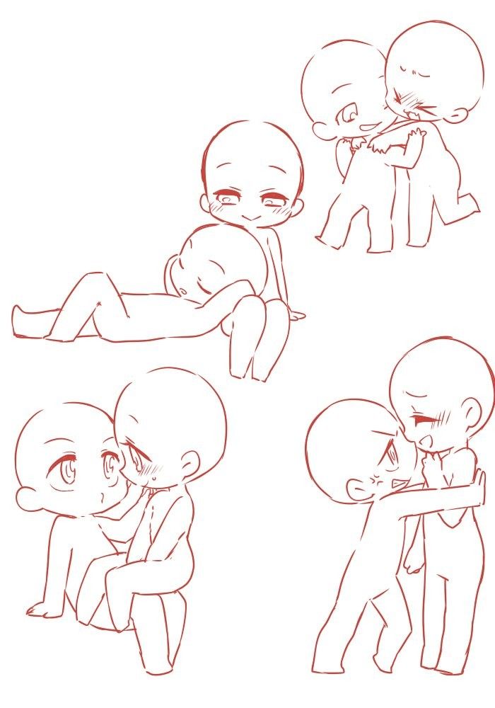 Cute Poses Drawing Amazing Sketch