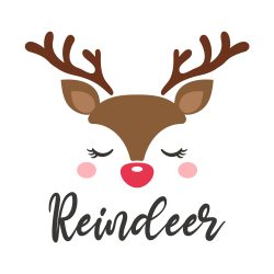 Cute Reindeer Drawing