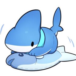 Cute Shark Drawing