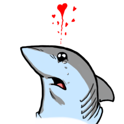 Cute Shark Drawing Art