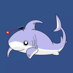 Cute Shark Drawing Image