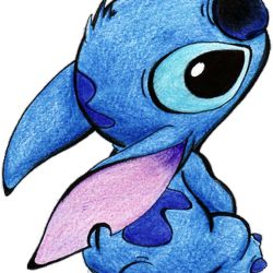 Cute Stitch Drawing Amazing Sketch