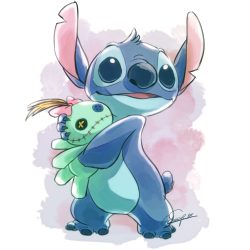 Cute Stitch Drawing Photo