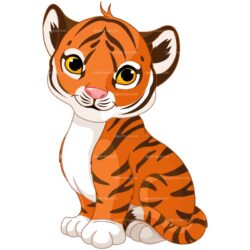 Cute Tiger Drawing