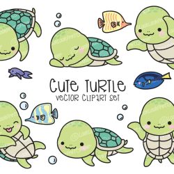 Cute Turtle Drawing