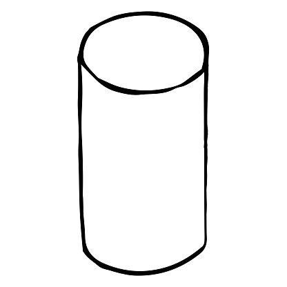 Cylinder Drawing Art