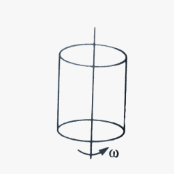 Cylinder Drawing Modern Sketch