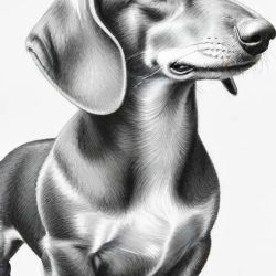 Dachshund Drawing Art Sketch Image