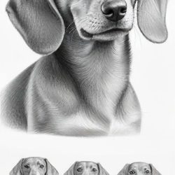 Dachshund Drawing Sketch Photo