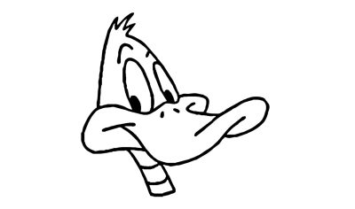 Daffy Duck, Animated Character, Looney Tunes, Comedic Antics, Cartoon Icon Drawing