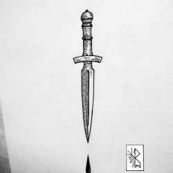 Dagger Drawing Amazing Sketch