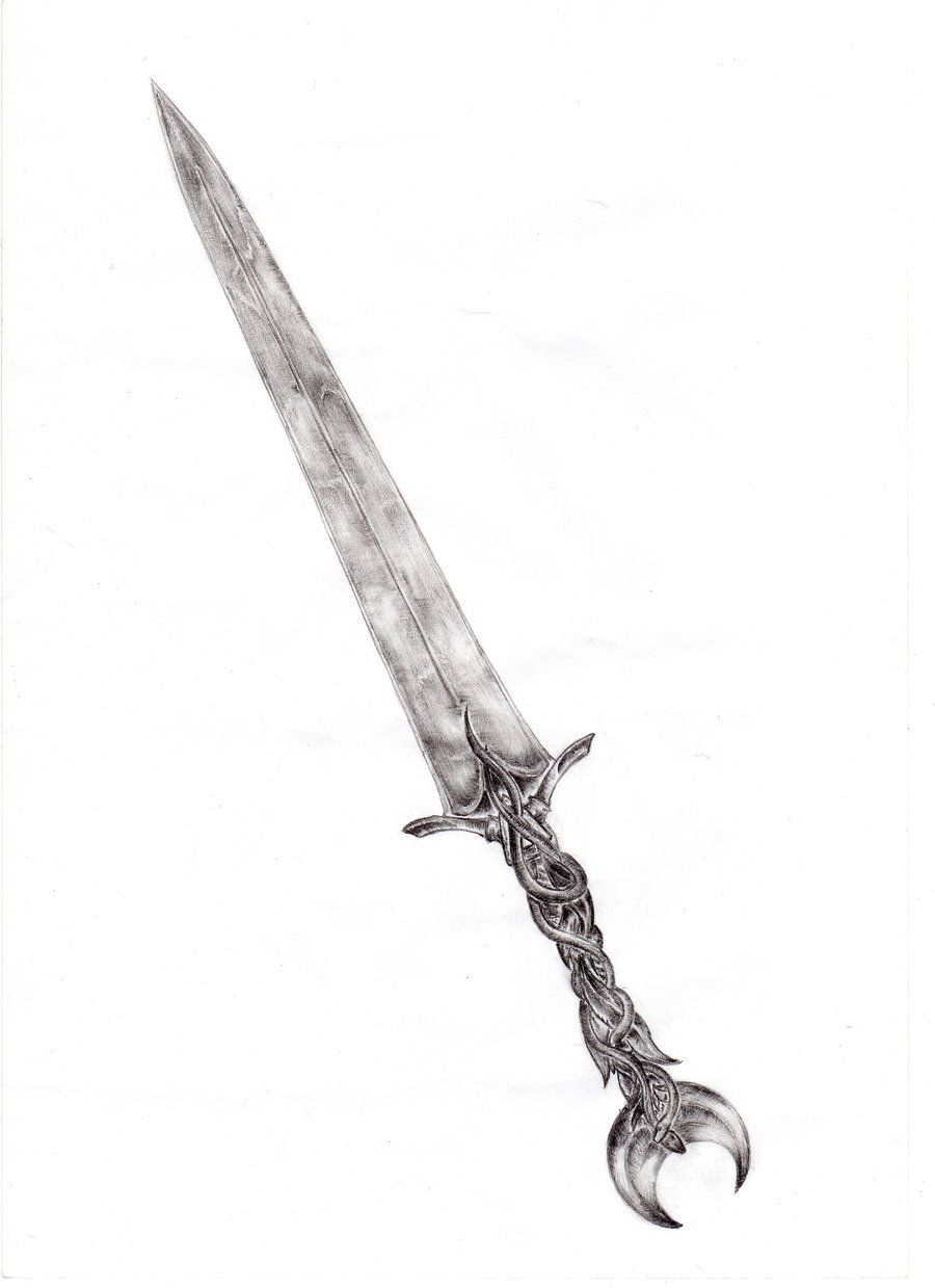 Dagger Drawing