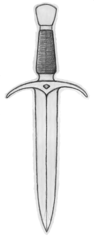 Dagger, Weapon, Stealth, Blade, Precision Drawing