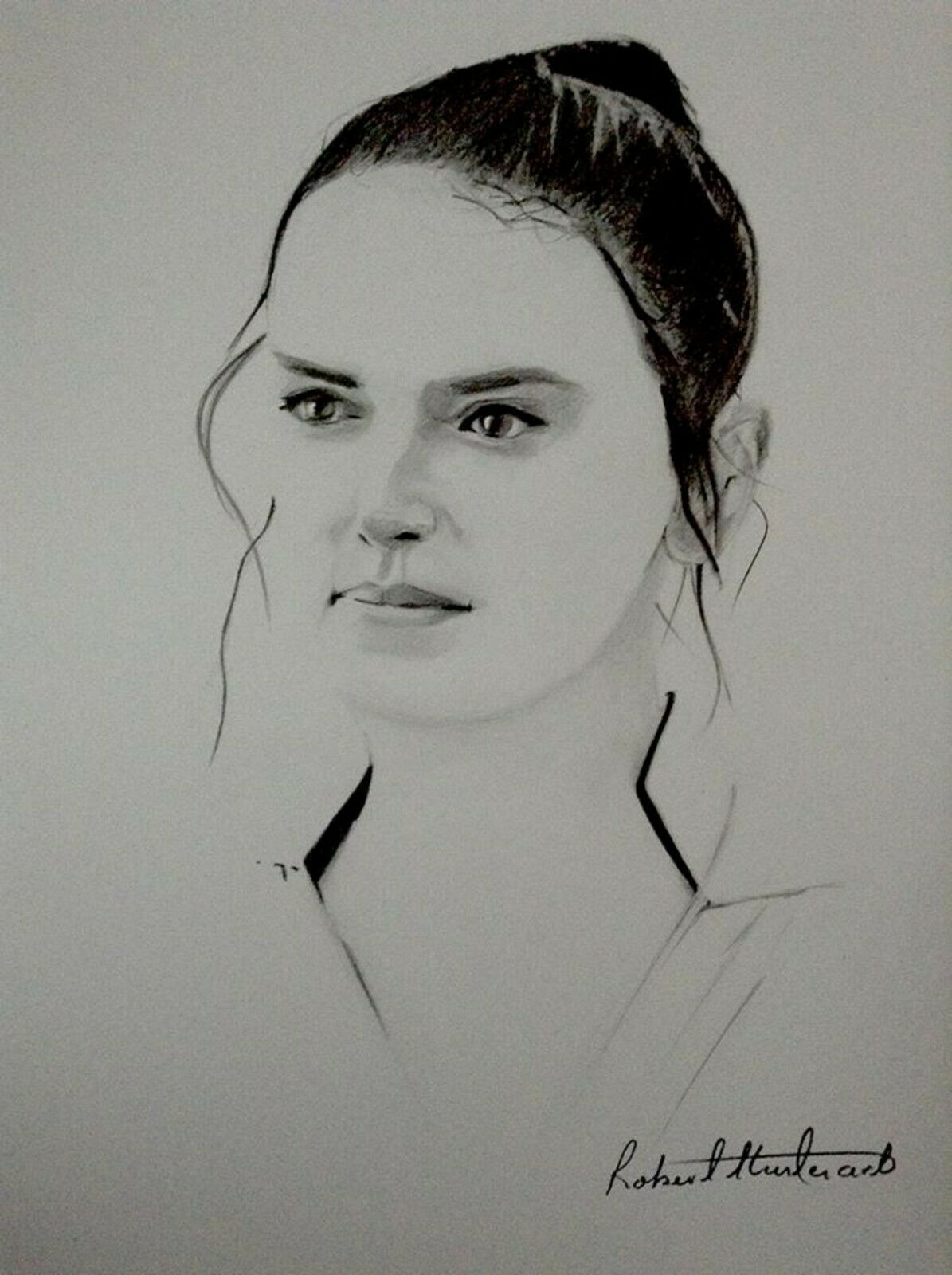 Daisy Ridley Drawing Photo