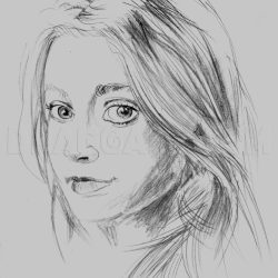 Dakota Fanning Drawing