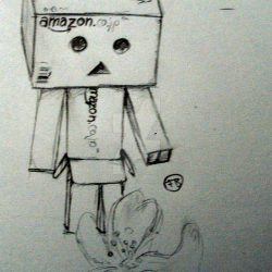 Danbo Drawing Creative Style