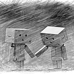 Danbo Drawing Hand drawn