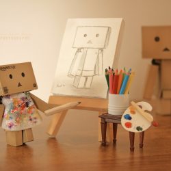 Danbo Drawing Professional Artwork