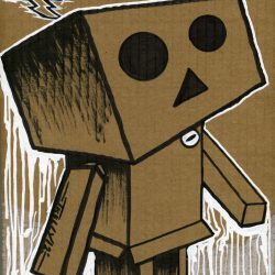 Danbo Drawing Sketch