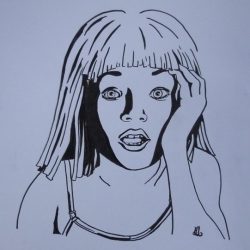 Dancer Maddie Ziegler Drawing Artistic Sketching