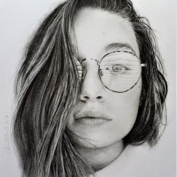 Dancer Maddie Ziegler Drawing Detailed Sketch