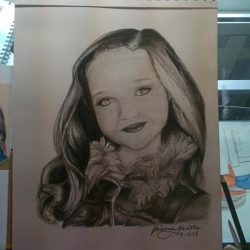 Dancer Maddie Ziegler Drawing Fine Art