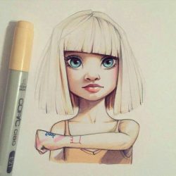 Dancer Maddie Ziegler Drawing Unique Art