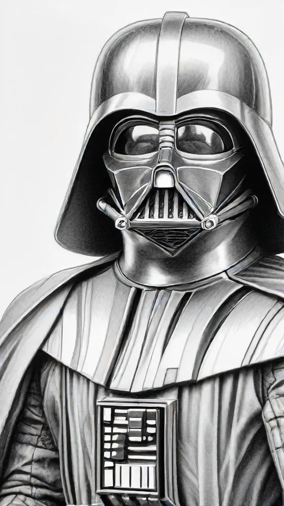 Darth Vader Drawing Sketch Image