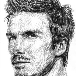 David Beckham Drawing