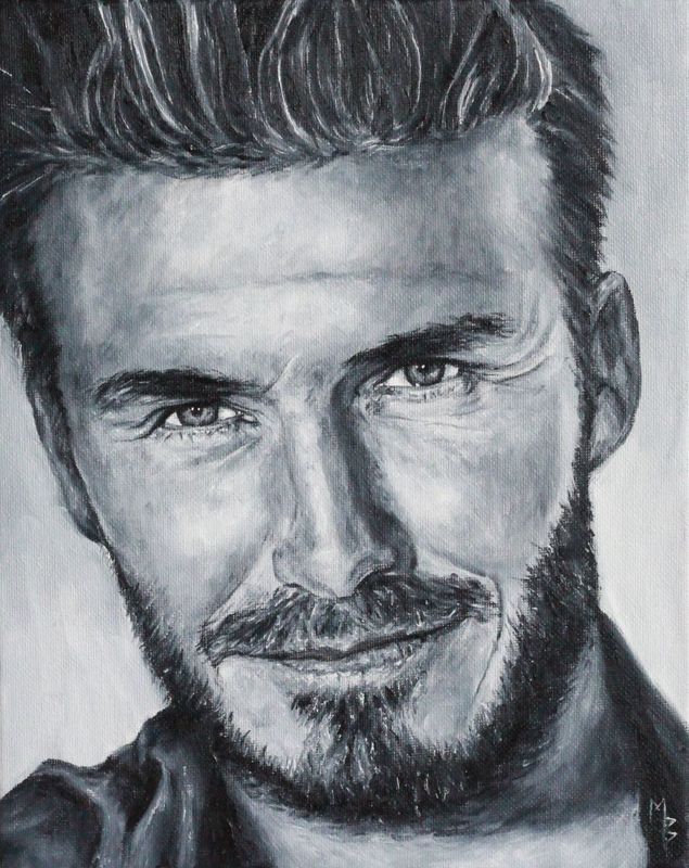 David Beckham Drawing Image