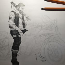 Days Gone Drawing